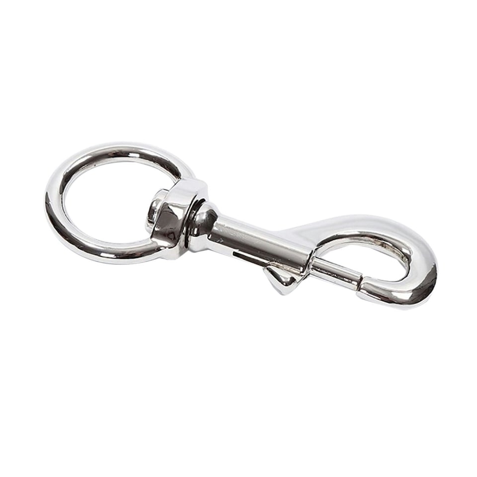 Shires Trigger Horse Bridle Cheek Clips - Silver - 3cm