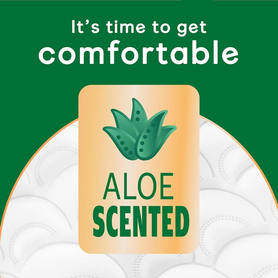 image 1 of Andrex Ultimate Quilts Toilet Tissue 36 Rolls with Aloe Vera Fragrance, Air Pocket Technology for Soft, Thick Sheets - Bulk Pack of 36 Quilted Toilet Rolls