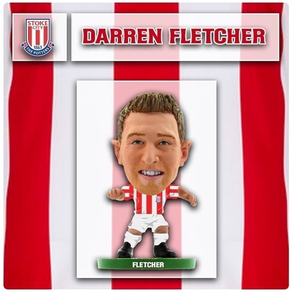 image 1 of Soccerstarz - Stoke City - Darren Fletcher - Home Kit