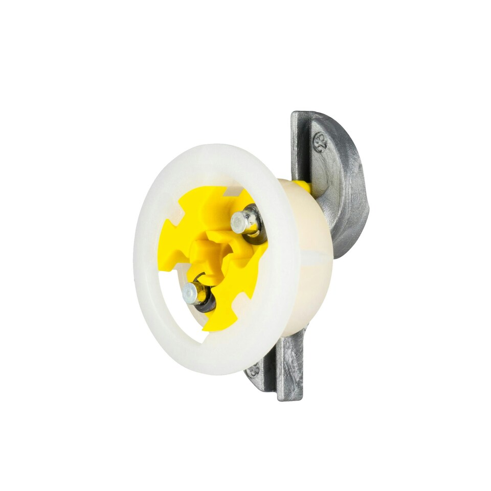 image 1 of Gripit 15mm Plasterboard Fixing Stud Wall Anchor Max Load 71kg - Yellow - 8 Pack