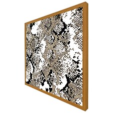 Grunge pattern (Picutre Frame) Brown | Oak | XS
