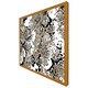 image 1 of Grunge pattern (Picutre Frame) Brown | Oak | XS