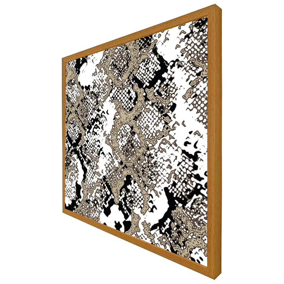image 1 of Grunge pattern (Picutre Frame) Brown | Oak | XS