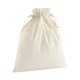 image 1 of Westford Mill Soft Organic Cotton Drawcord Bag - Natural - S Cream | S