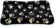 image 2 of Actiaspet Dog Puppy Cage Bed - Soft Machine Washable Faux Fur Cover with Paw Print Design (36")