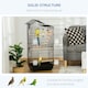 image 5 of PawHut Bird Cage for Budgies, Finches, Canaries w/ Accessories, Toys, Tray