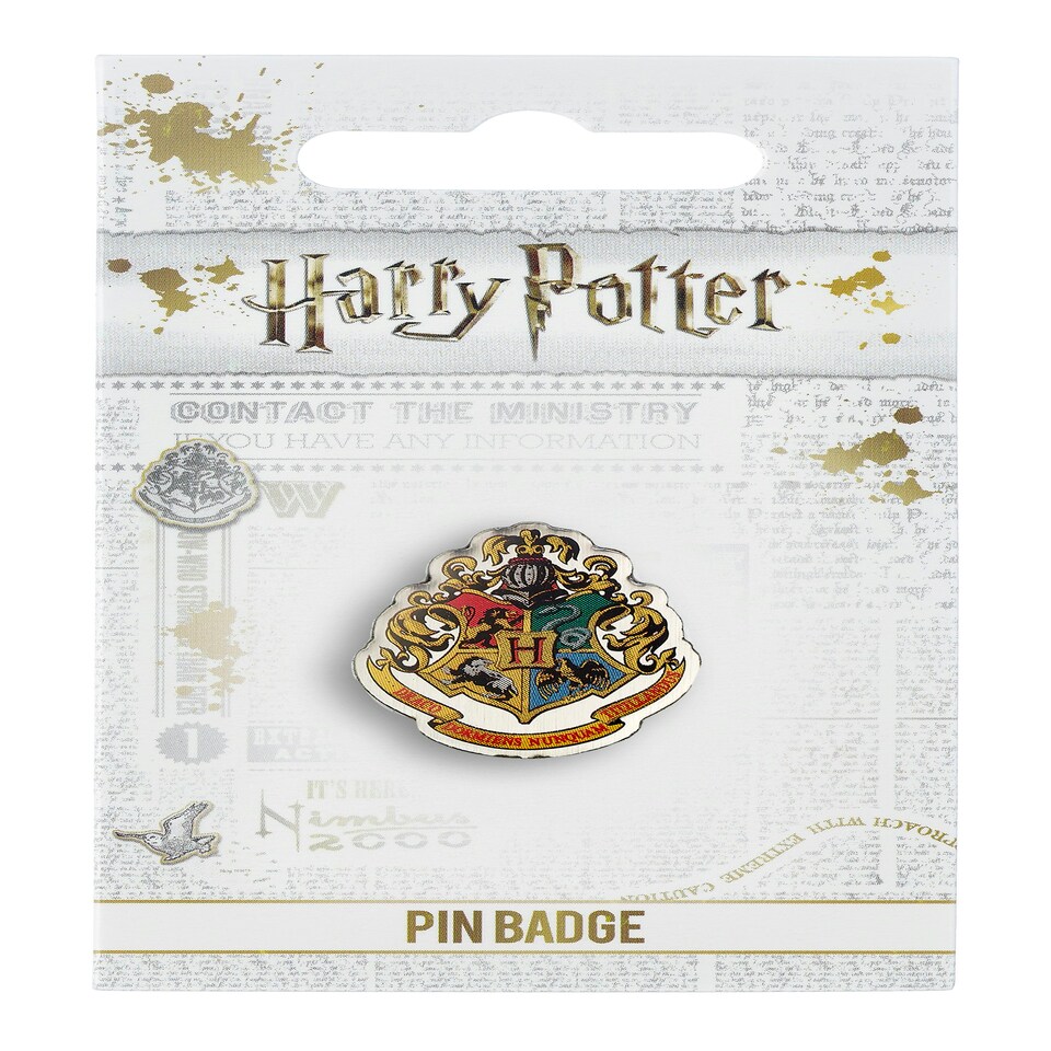 image 1 of Hogwarts Crest Pin Badge HPPB026