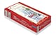 image 1 of Box of 20 Wreath and Bench Design Luxury Slim Christmas Greetings Cards With Envelopes