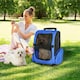 image 7 of PawHut Pet Travel Backpack Bag Cat Puppy Dog Carrier w/ Trolley and Telescopic