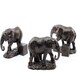 image 1 of Elephant Plant Pot Feet - Set of 3 - L6.5 x W7.5 x H11 cm Grey