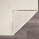 image 3 of OHS Soft Shaggy Textured Plush Carpet Floor Rug, 160x230cm - Cream
