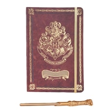 Harry Potter Wand A5 Notepad And Pen Set - Red - One Size