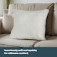 image 2 of Silentnight Quilted Cushion Pads, 6 Pack, Extra Deep Filled Inserts with Zip Scatters
