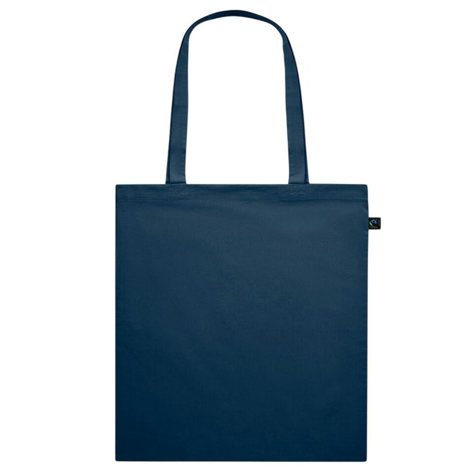 image 1 of MidOcean Osole Colour Fairtrade Shopper Bag - Blue - One Size Blue