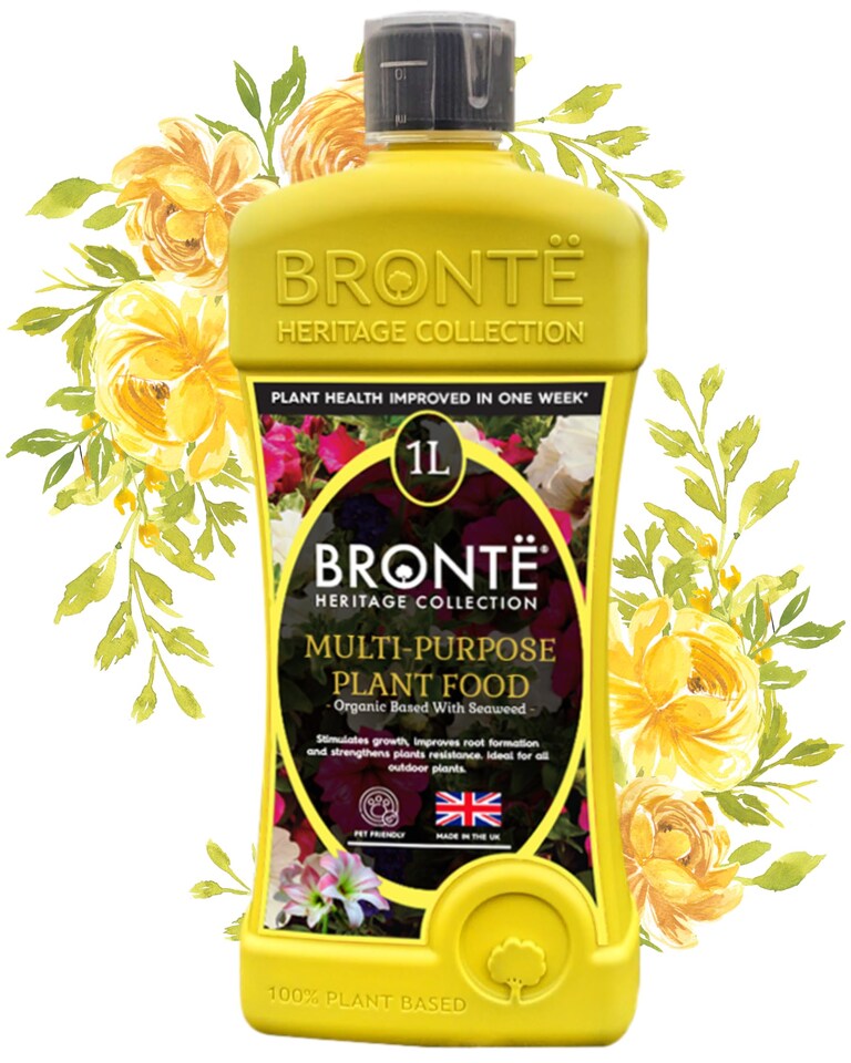 image 1 of Bronte Heritage Collection Concentrated Houseplant Food 1L Organic Seaweed-Enriched Liquid Fertiliser