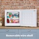 image 4 of Russell Hobbs RHTTFZ0E1W Mini Freezer White 31L Table Top Adjustable Thermostat