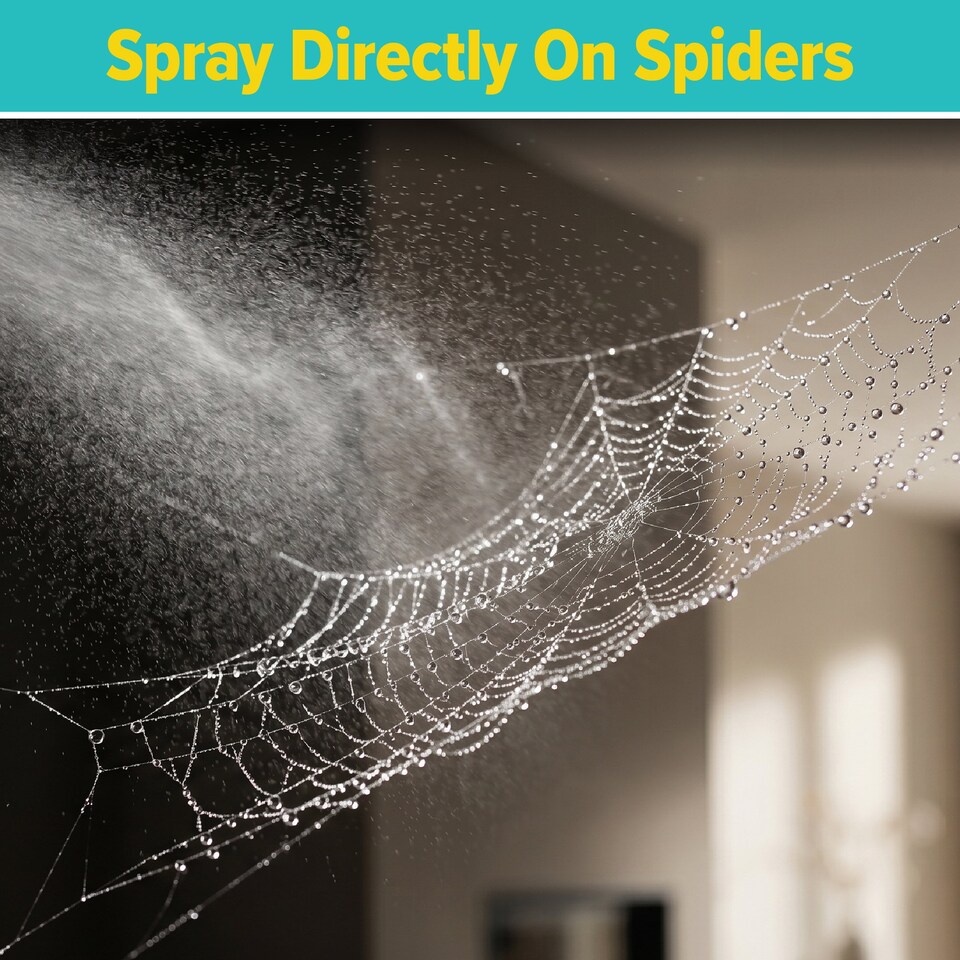 image 1 of NOPE Spider Killer Spray - 5L & Sprayer - Contact Killer For all Types of Spiders. Odourless, for Indoor and Outdoor Use