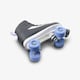image 8 of Decathlon 100 Kids' Quad Roller Skates