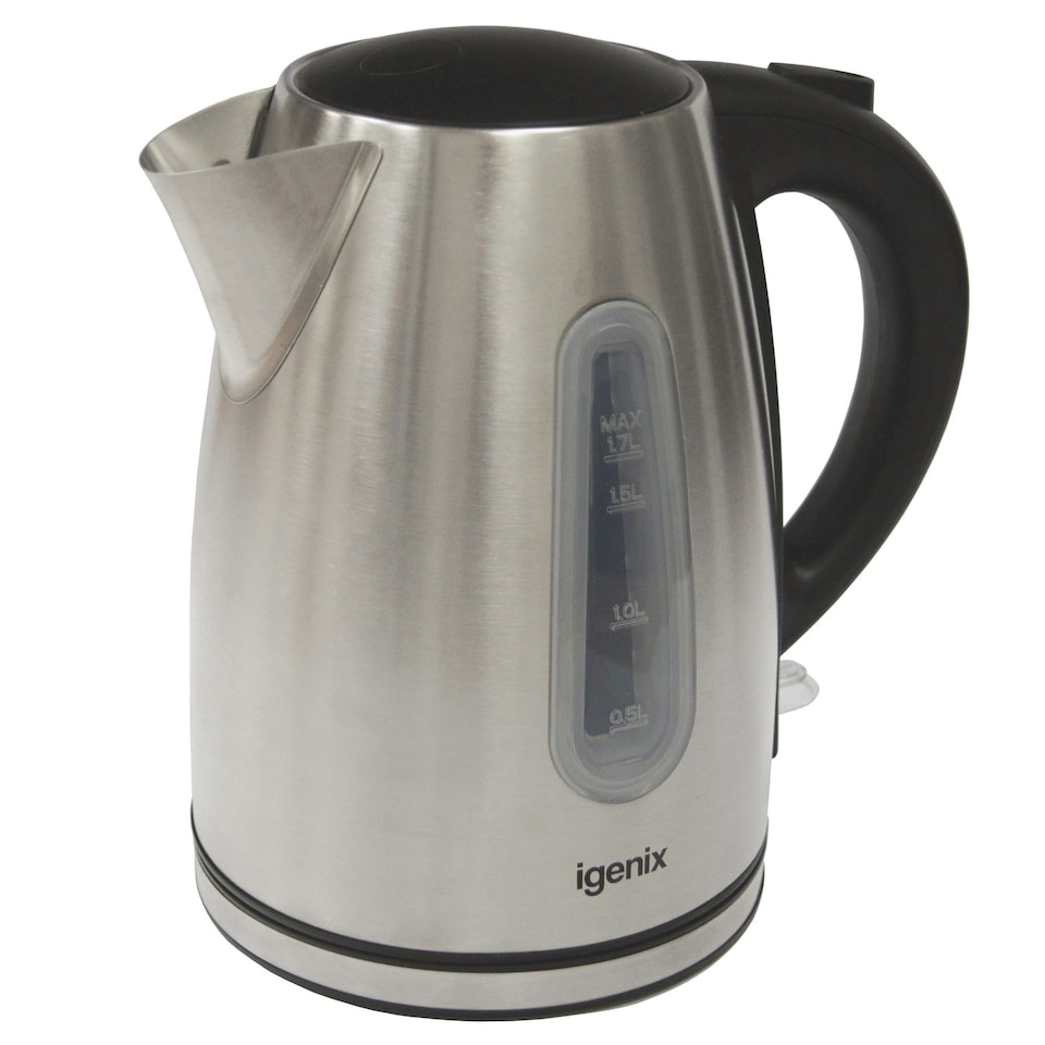 image 1 of Igenix IG7251, Cordless Jug Kettle, 1.7 Litre, 3000W, Stainless Steel