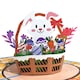 image 3 of Bunny Basket Surprise 3D Pop-Up Easter Card