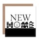 image 1 of Silhouette Home Congratulations New Home Card