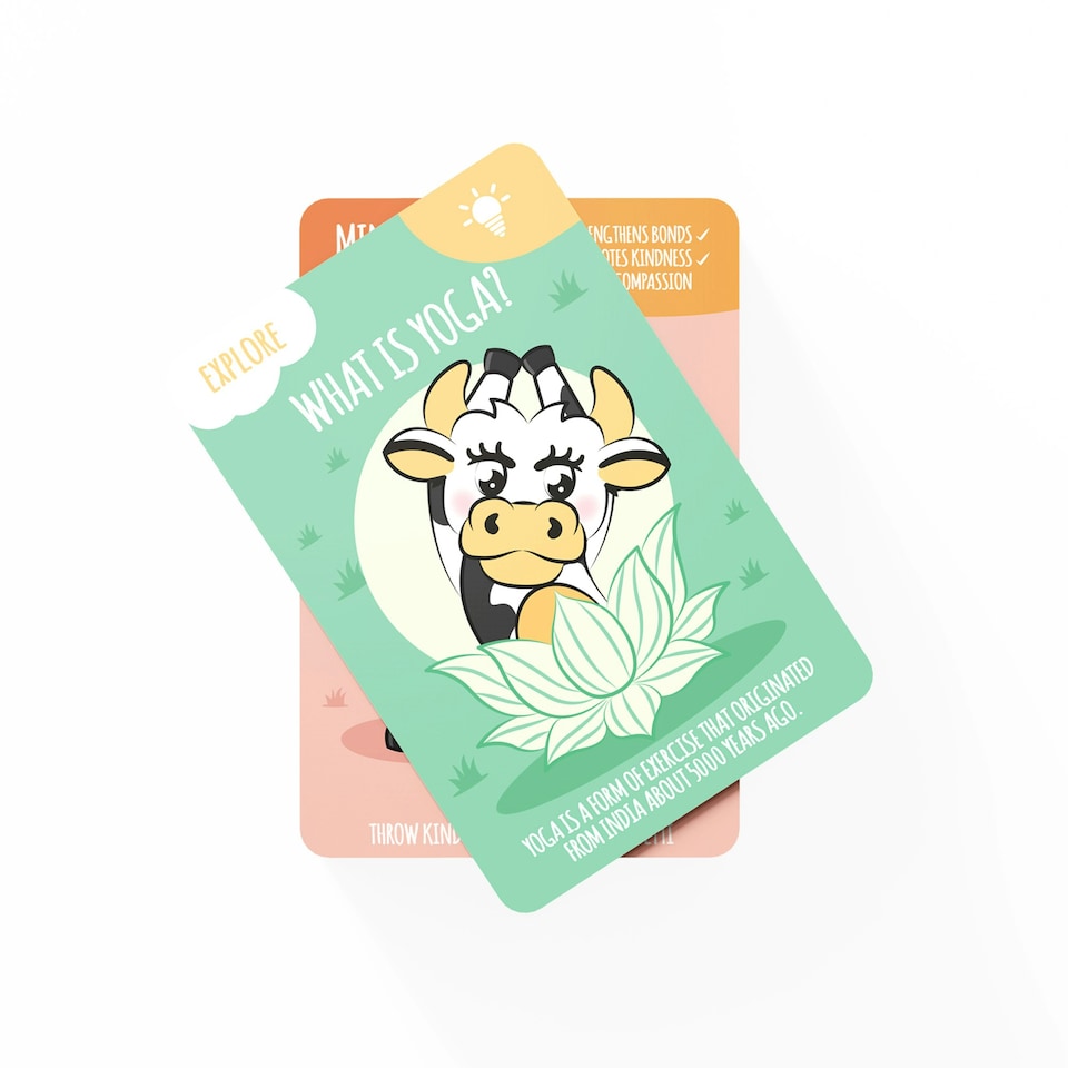 image 1 of Myga Kids Yoga Cards