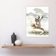 image 4 of Triton Blows On The Conch Shell Johan Teyler Huge Wall Art Print 18X24 In