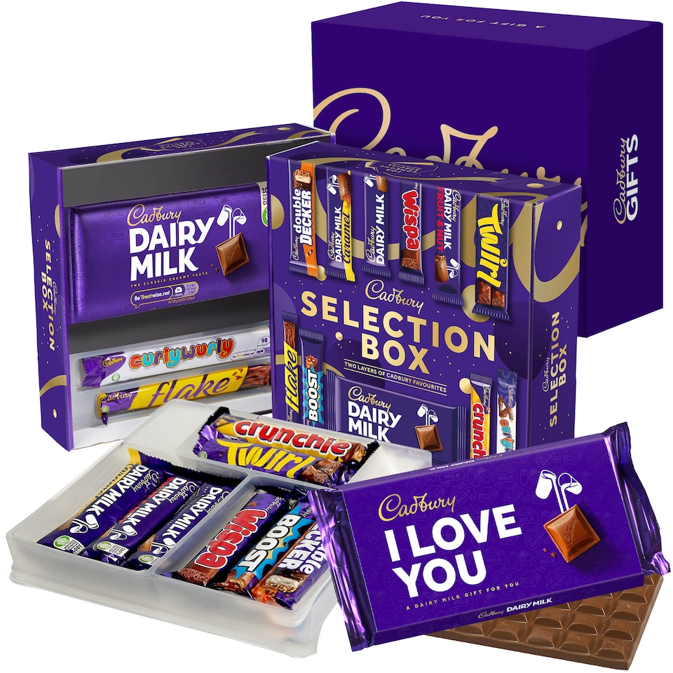 image 1 of Cadbury I Love You Chocolate Selection Box Gift