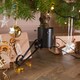 image 7 of Harbour Housewares Scroll Real Christmas Tree Stand - 3in - Black