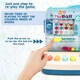image 5 of Interactive Ball Roll Toy with Music Lights and Sound blue