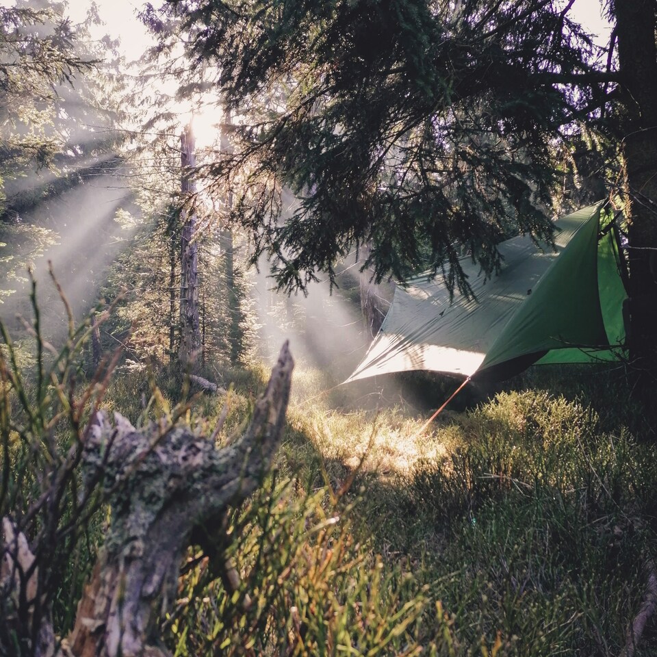 image 1 of Amazonas Camping Hammock Wing Tarp