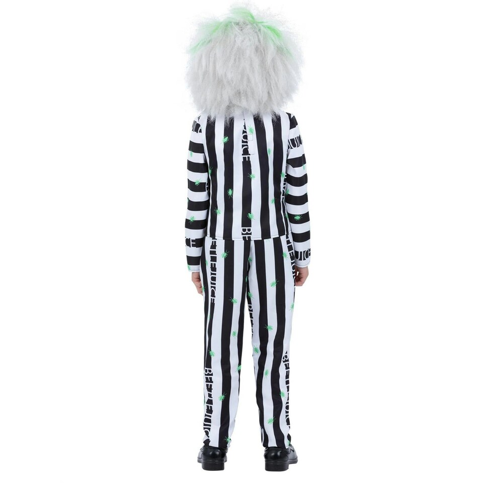 image 1 of Beetlejuice Boys Character Costume Set - Black/White - 3-4 Years 3-4 years