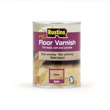 Rustins Quick Dry Floor Varnish Satin 1 Litre - AFCS1000