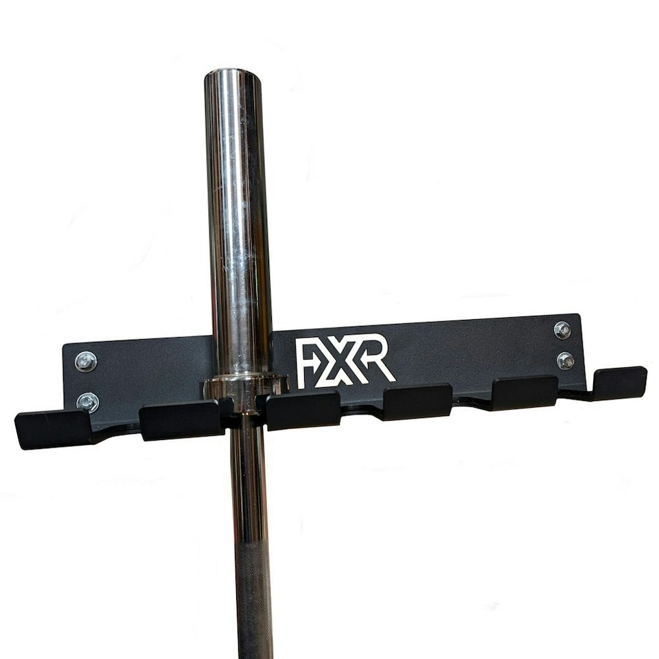 image 1 of Wall Mounted Barbell Storage Rack 5 Bar Holder