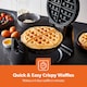 image 4 of Geepas 1000W Rotating Belgian Waffle Maker