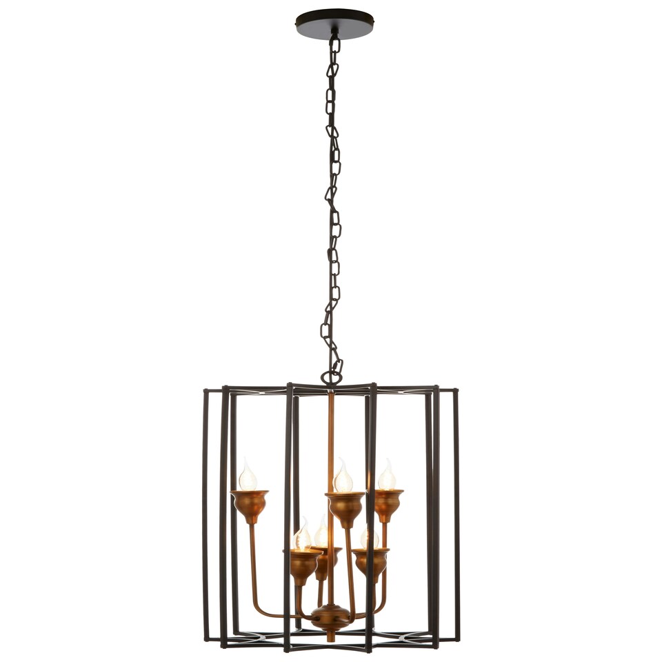 image 1 of Interiors by Premier 6 Bulb Pendant Lamp