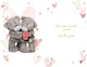 image 2 of Bears with Roses For The Love Of My Life 3D Birthday Card