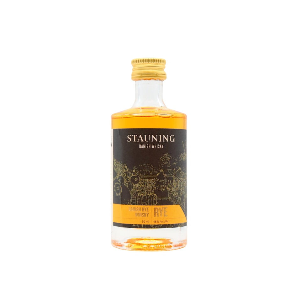 Stauning - Floor Malted Danish Rye Whisky Miniature
