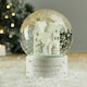 image 8 of Personalised Message Village Glitter Snow Globe