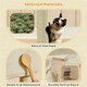 image 4 of Yaheetech 163 cm Large Cat Tower with Condos Platform Perch Beige