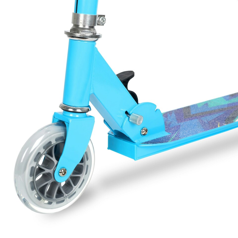 image 1 of Blue - 2 Wheel Scooter