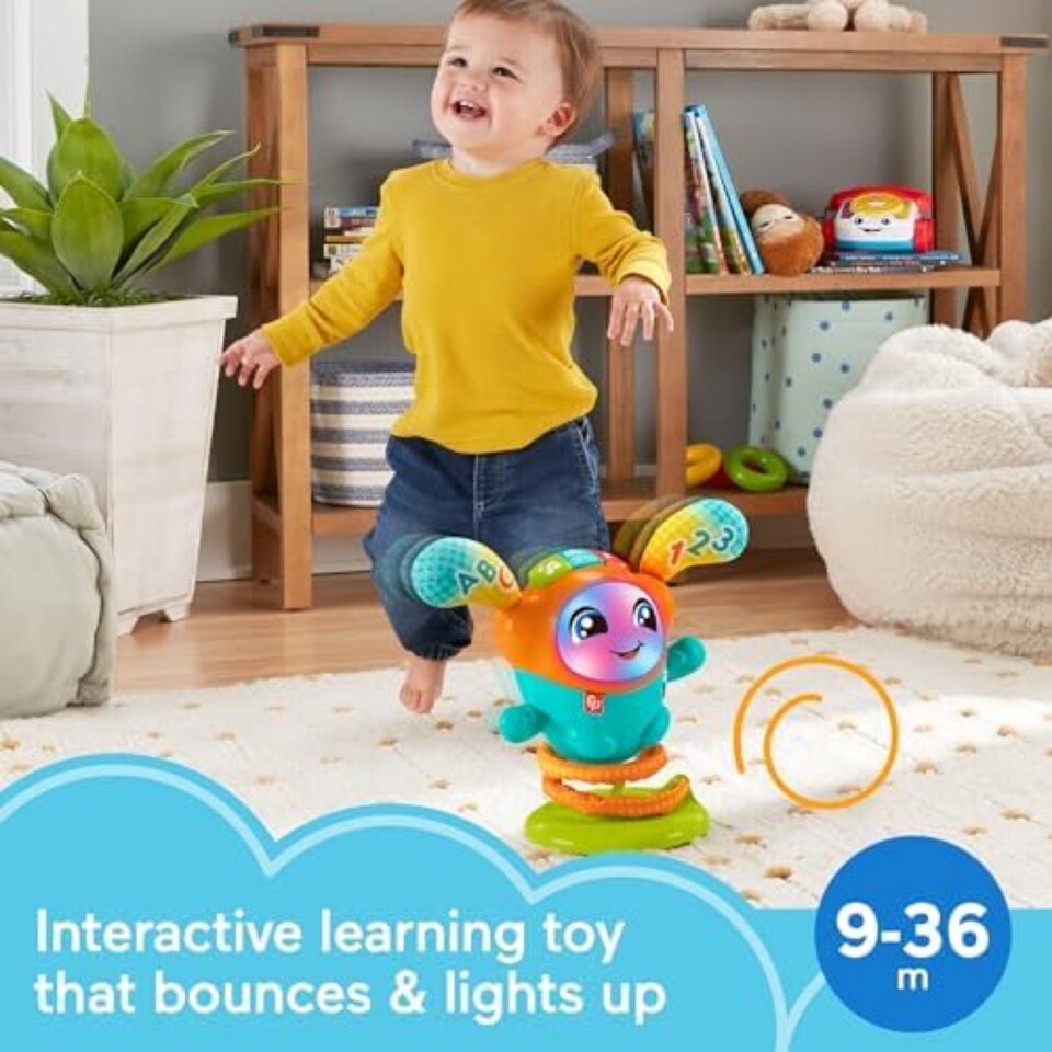 image 1 of Fisher Price DJ Bouncin Beats Learning Toy
