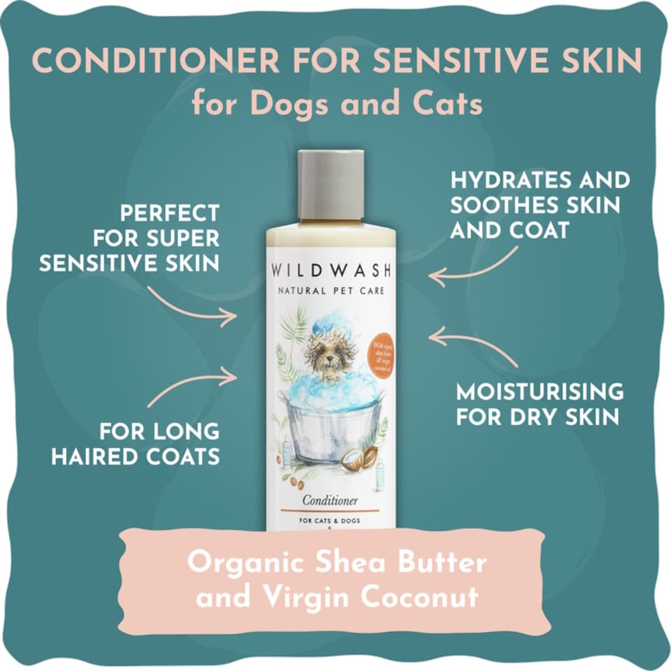 image 1 of WildWash Natural Pet Conditioner 250ml