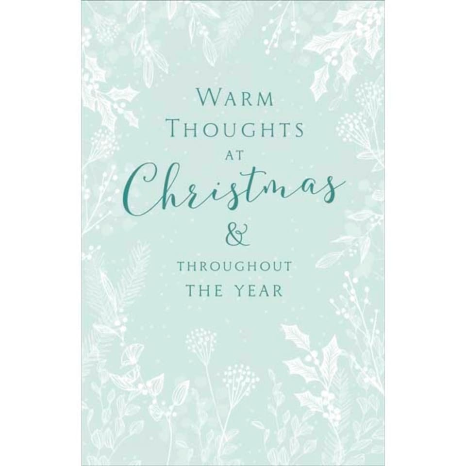image 1 of Christmas Card Conveying Warm Thoughts
