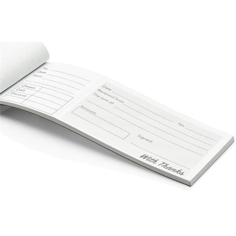 image 1 of 3" x 8" Cash Receipt Book by Premier Office