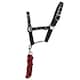 image 1 of Thelwell Practice Makes Perfect Horse Headcollar and Leadrope - Navy/Red - Cob