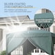image 4 of Outsunny 3 x 3 m Garden Pop Up Gazebo, Wedding Party Tent Marquee, Water Resistant Awning Canopy with Sidewalls, Windows, Carry Bag, Green