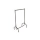 image 4 of Oypla 3ft Garment Clothes Rail Super Heavy Duty All Metal Black Black | One Size