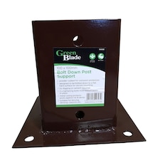 100mm x 100mm (4" x 4") Metal Garden Fence Post Holder / Spike