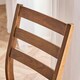 image 4 of Furniturebox Lynton 2x Dark Walnut Effect Solid Wood Dining Chairs